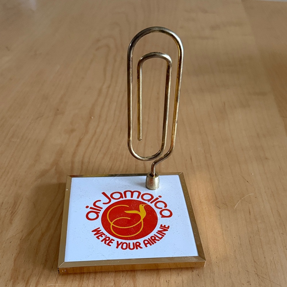 Air Jamaica Notes Holder - with original box